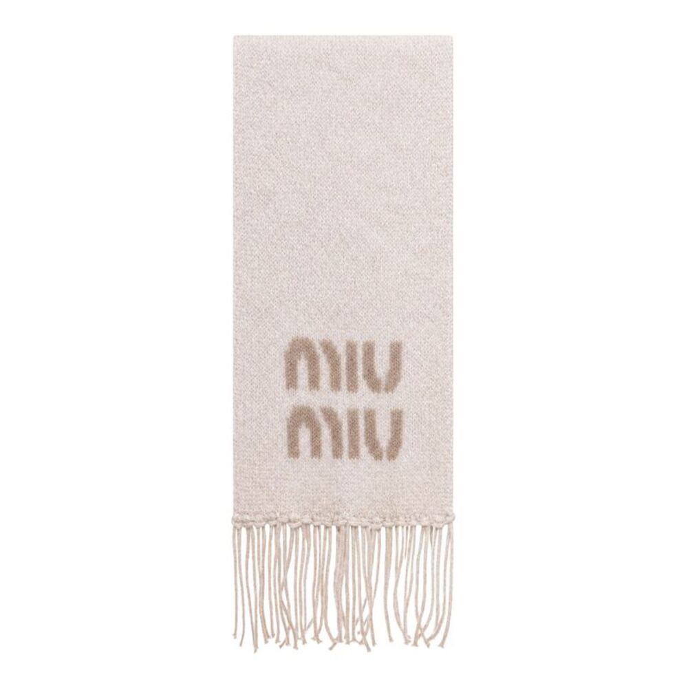 Miu Miu Women Scarf With Logo